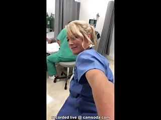 mummy nurse gets fired be required of showcasing vagina (nurse420 on camsoda)